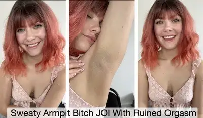 DoloresNaughties - Sweaty Armpit Bitch JOI With Ruined Orgasm