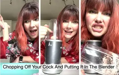 DoloresNaughties - Chopping Off Your Penis And Putting It In The Blender - Penectomy
