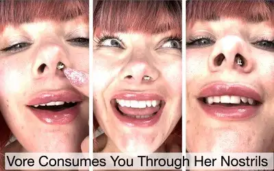 DoloresNaughties - Vore Consumes You Through Her Nostrils