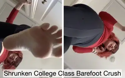 DoloresNaughties - Shrunken College Class Barefoot Crush