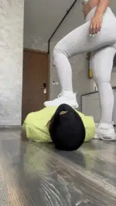 Turkish Scat Slave - The young girl beren first peed in my mouth and then shat