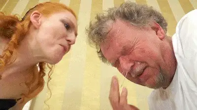 Boss Girls Productions - Lady Amy's spit all over his face! - small version