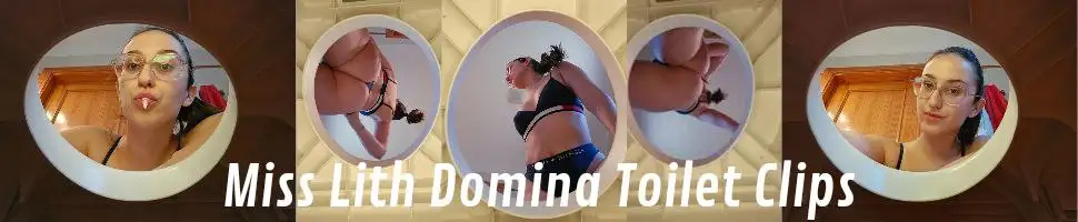 Miss Lith Domina Toilet Clips