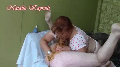 Natalia Kapretti - Fisting and blowjob with shit, I want feel you