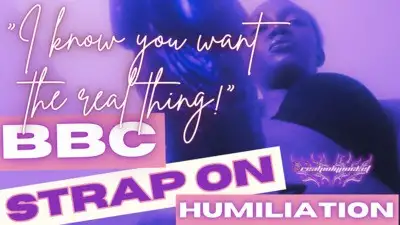 Poly Pocket - I Know You Want The Real Thing! BBC Strap On Humiliation