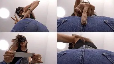 Madame Marissa - Long facesitting training with hard jeans (small version)