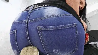Boss Girls Productions - Lady Luciana - Jeans ass worship with CBT fantasy - small version