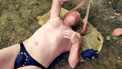 Mistress Zeida DFC - Brutal Bizarre Extreme - Licking the shit from the ground