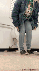 Holiday Toilet Trips in Wednesday Panty