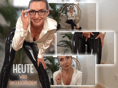 Heute wird unterschrieben!