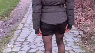 Public panty poop, shitwalk and scatfuck in the city park