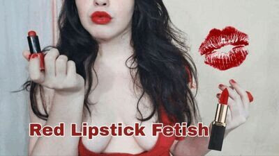 Lipstick fetish