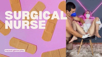 surgical nurse and patient