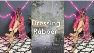 dressing rubber