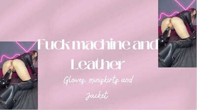 fuck machine and leather play