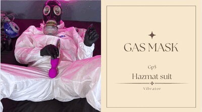 vibrator gas mask and suit